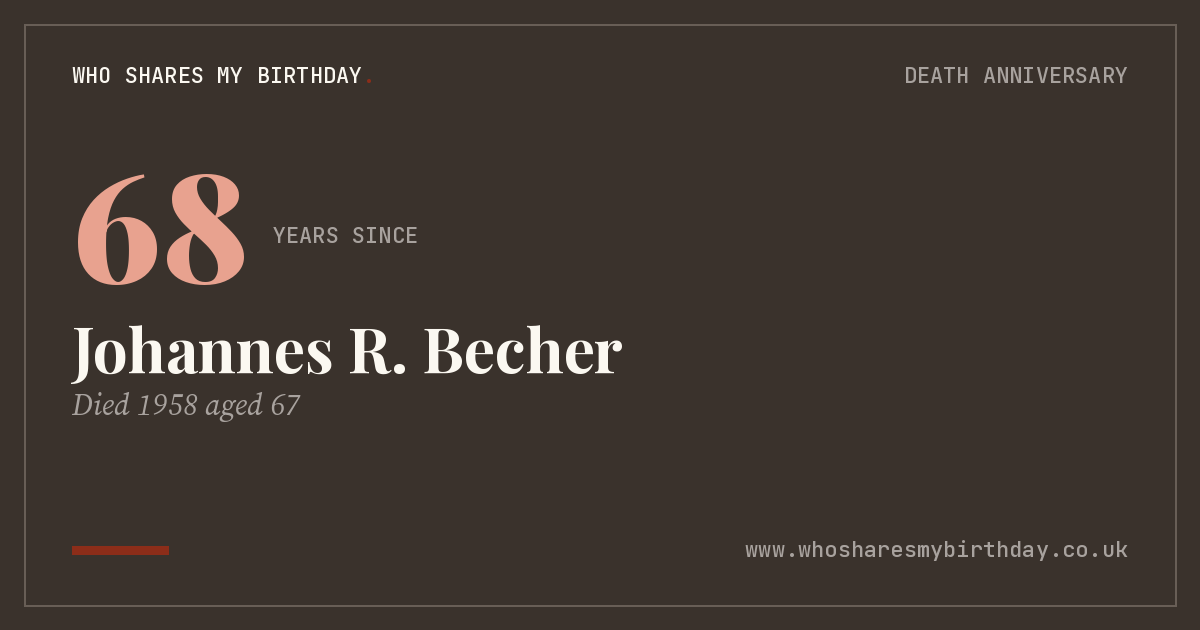 Johannes R. Becher