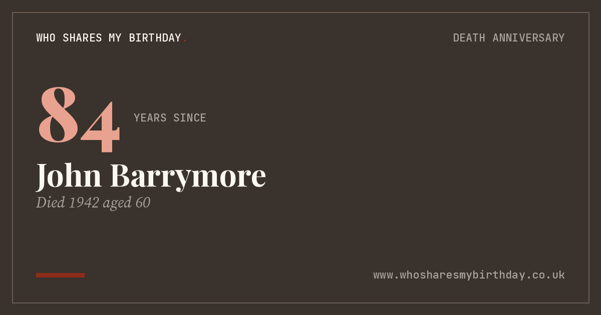 John Barrymore