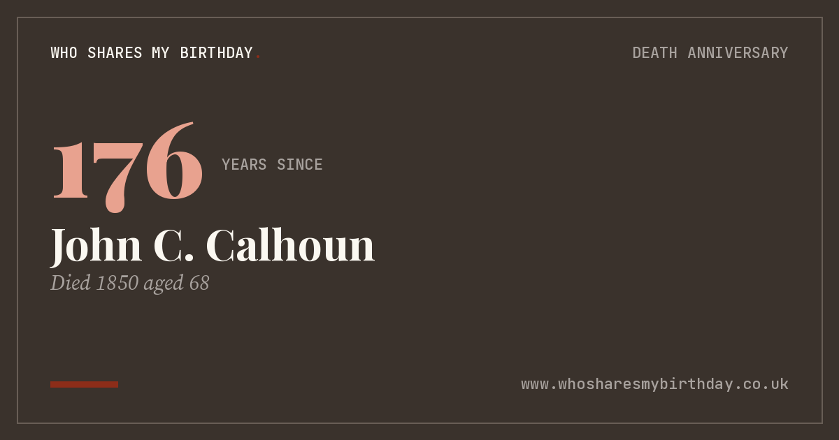 John C. Calhoun