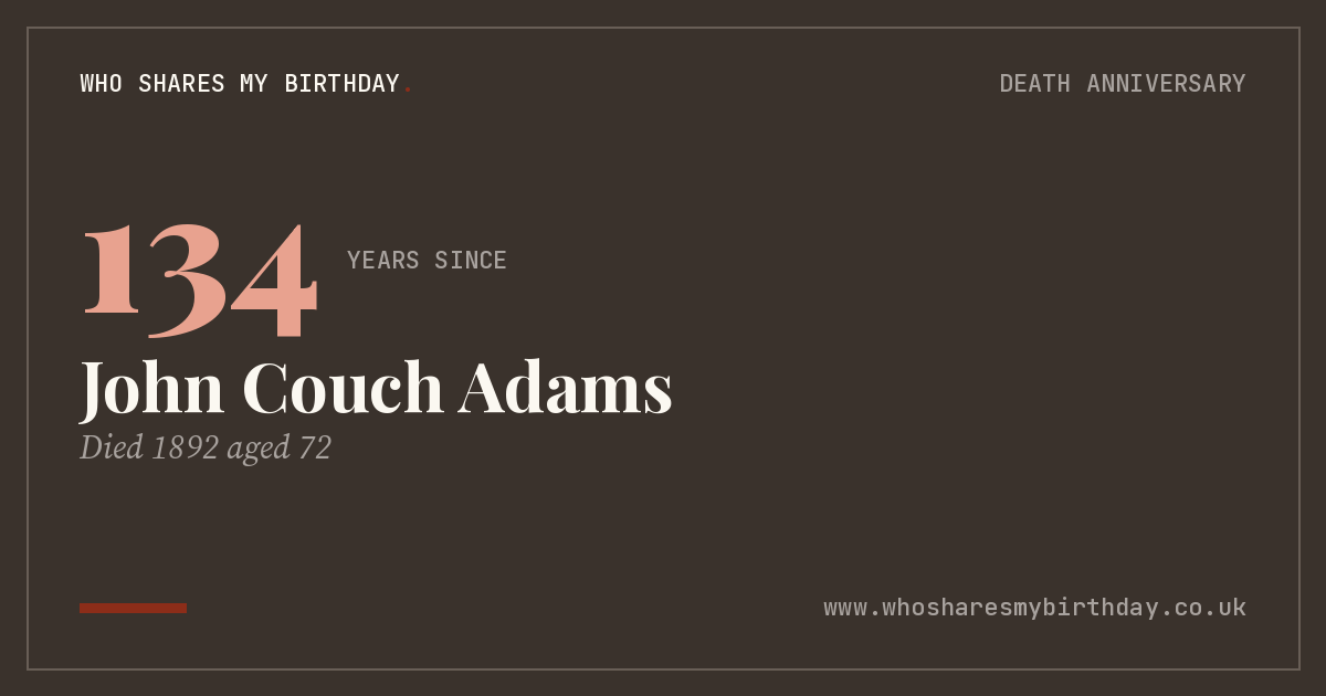 John Couch Adams