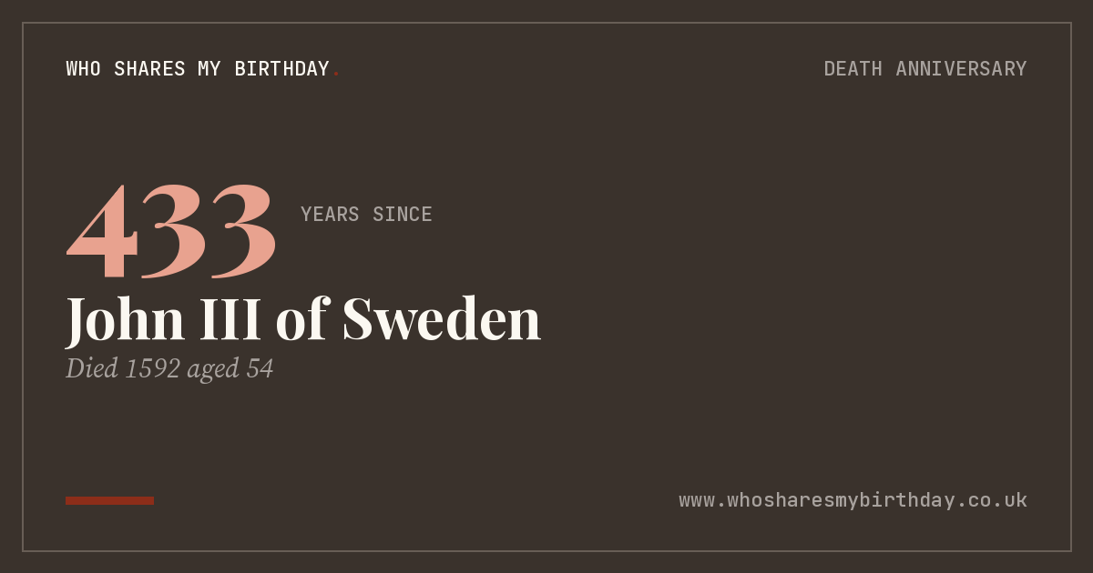 John III of Sweden