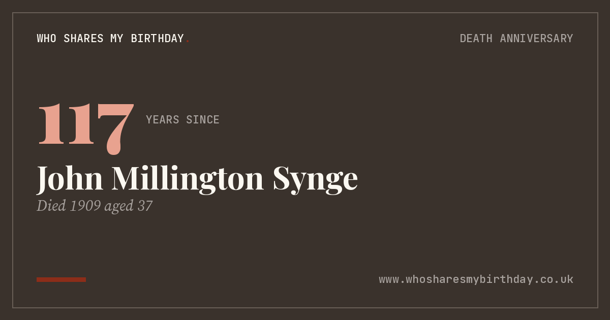 John Millington Synge