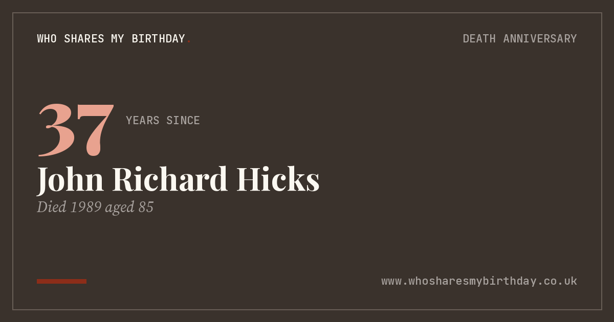 John Richard Hicks
