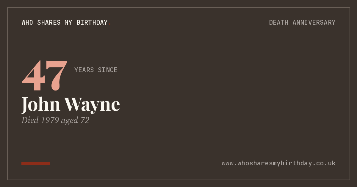 John Wayne