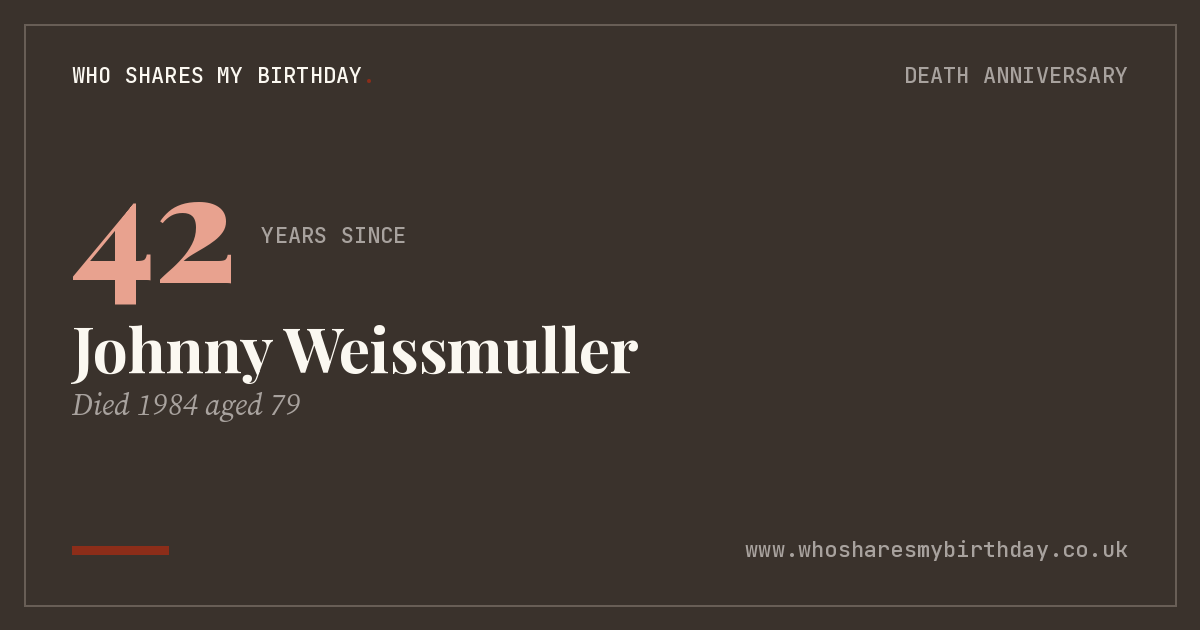 Johnny Weissmuller
