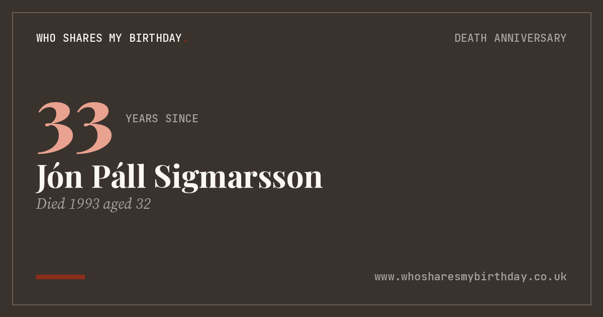 Jón Páll Sigmarsson