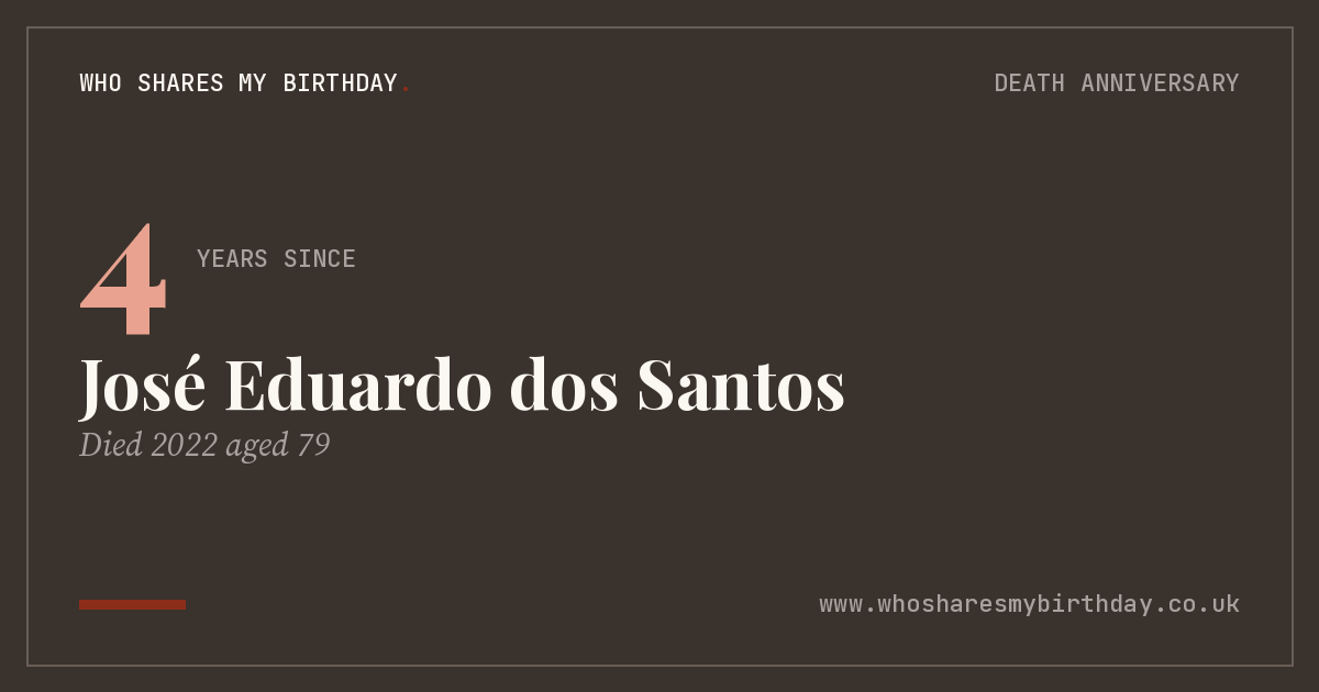 José Eduardo dos Santos