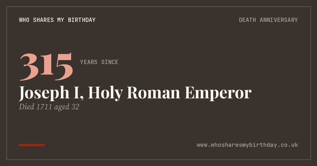 Joseph I, Holy Roman Emperor