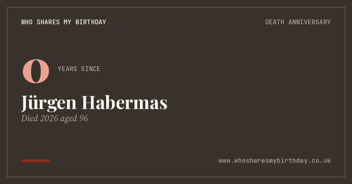 Jürgen Habermas