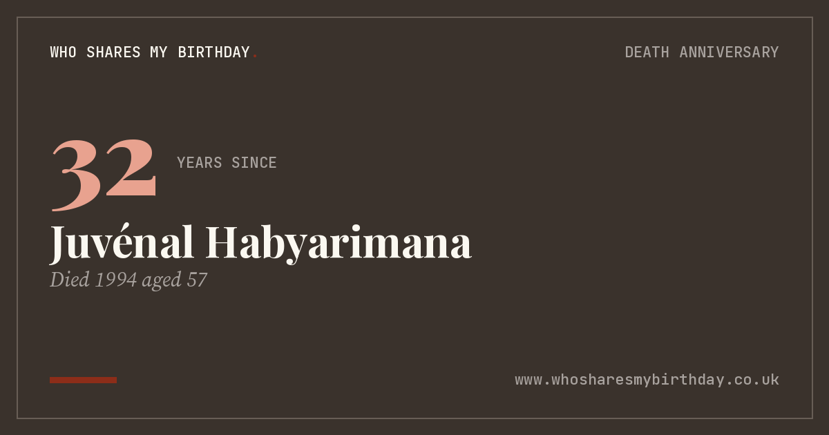 Juvénal Habyarimana