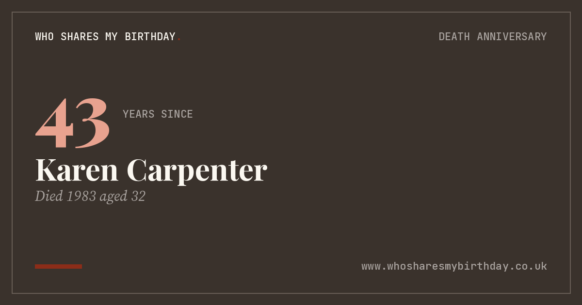 Karen Carpenter