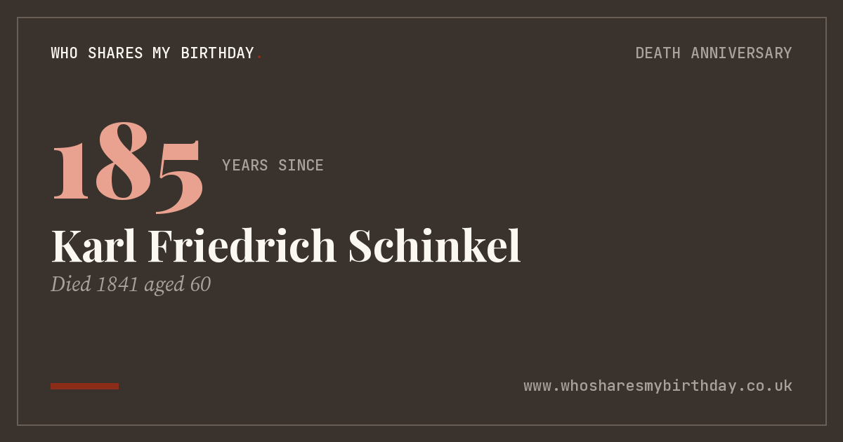 Karl Friedrich Schinkel