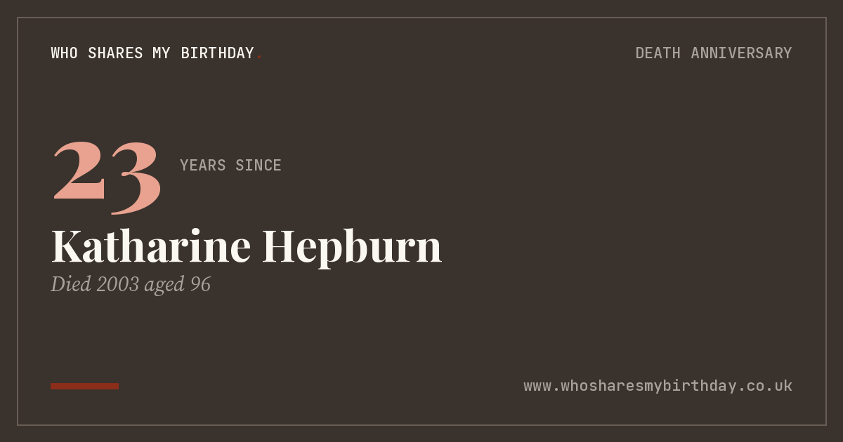 Katharine Hepburn