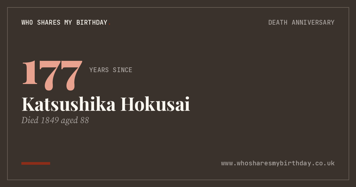 Katsushika Hokusai