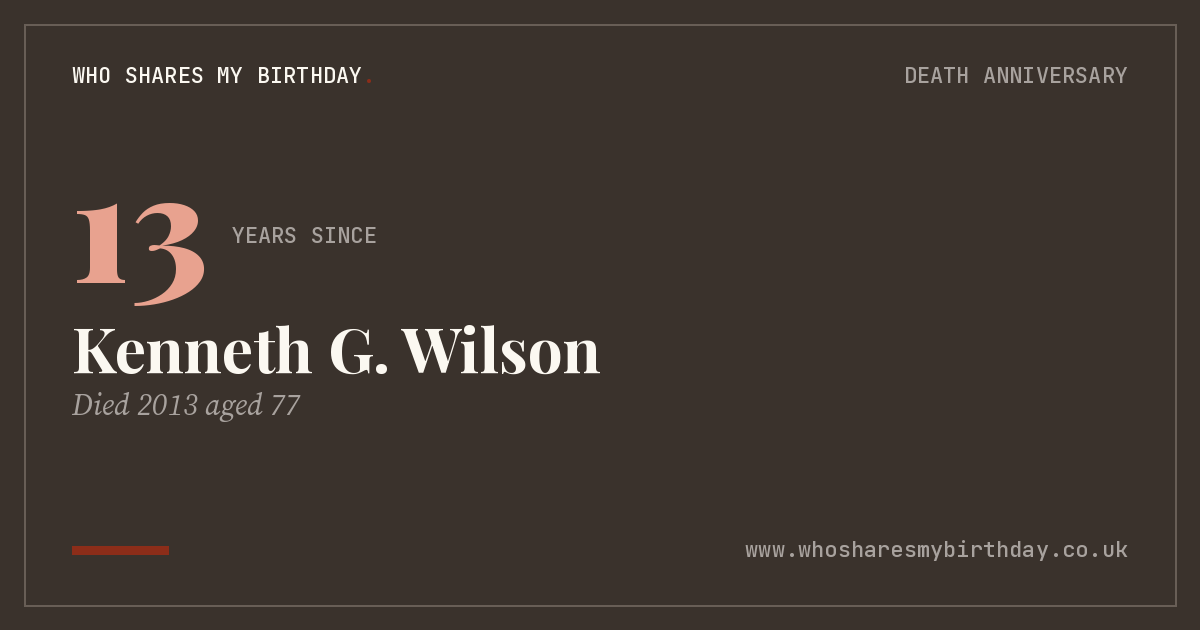 Kenneth G. Wilson
