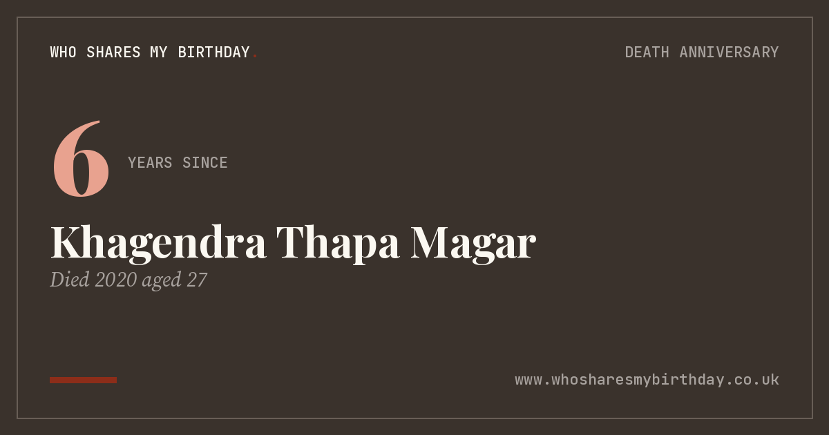 Khagendra Thapa Magar