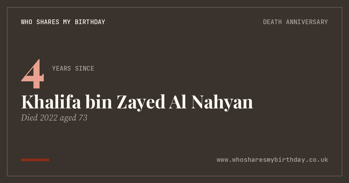 Khalifa bin Zayed Al Nahyan