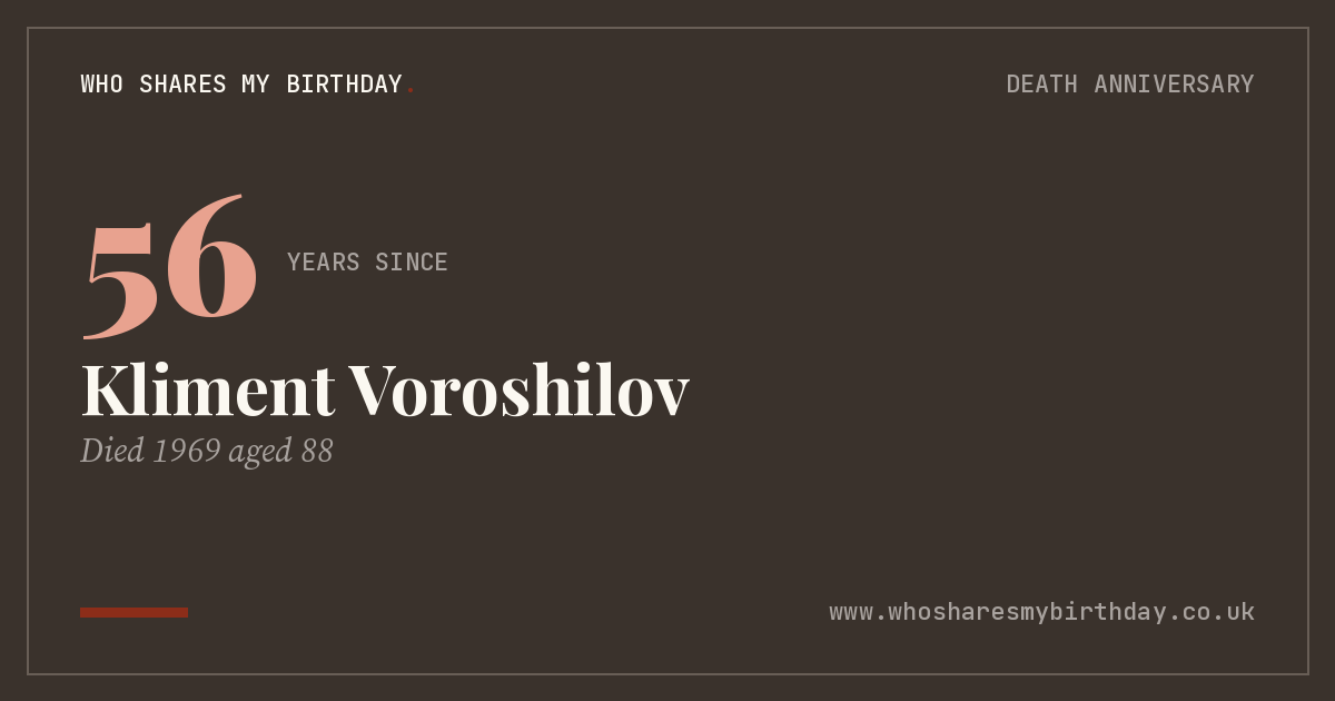 Kliment Voroshilov