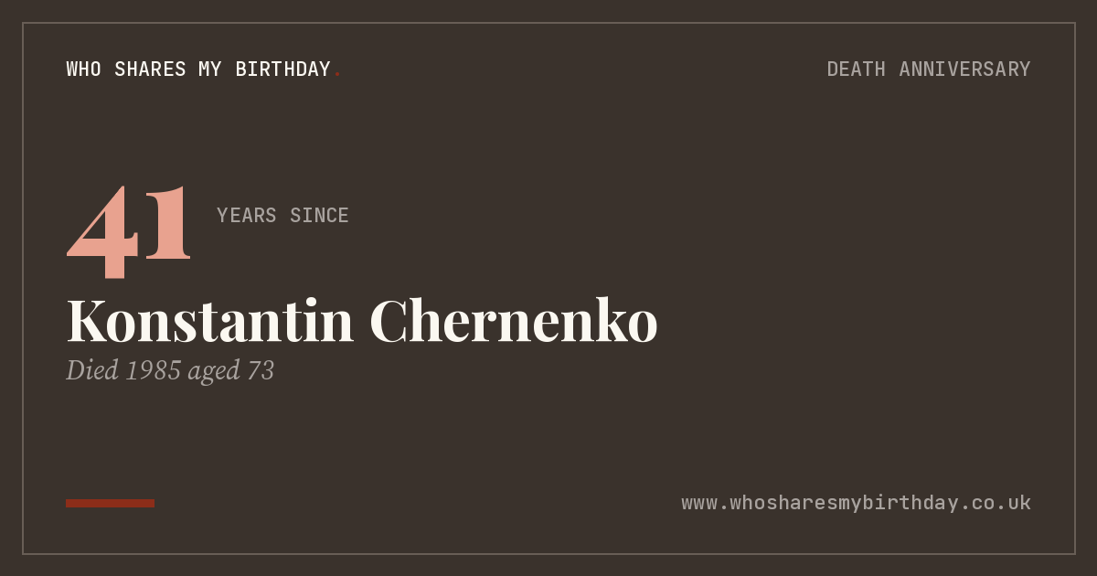 Konstantin Chernenko