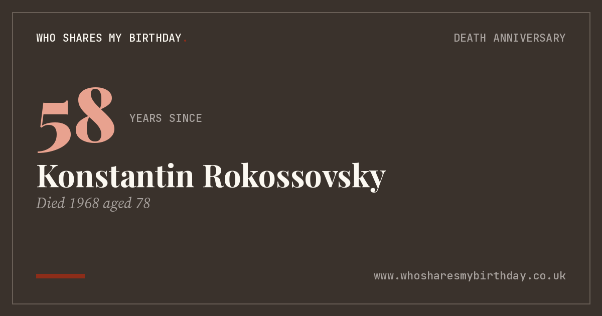 Konstantin Rokossovsky