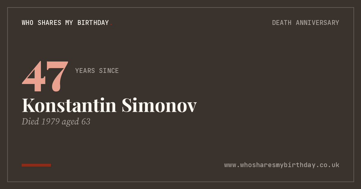 Konstantin Simonov