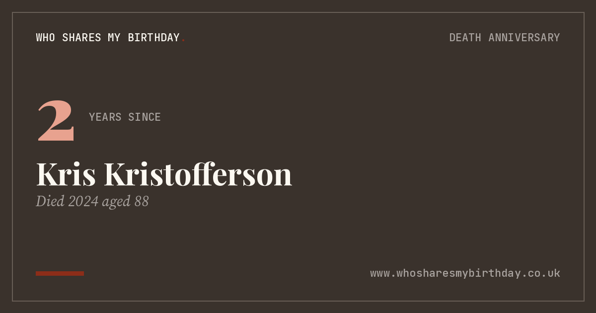 Kris Kristofferson