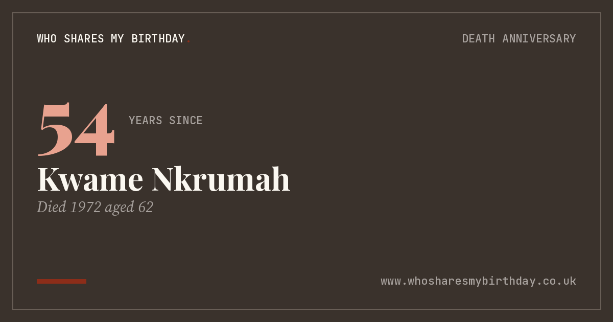 Kwame Nkrumah