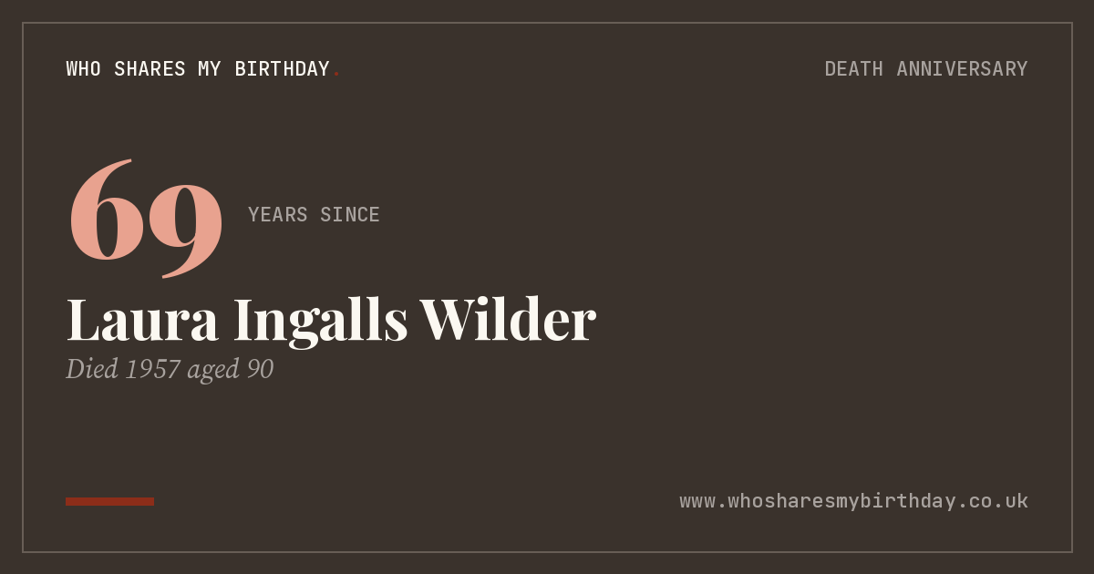 Laura Ingalls Wilder