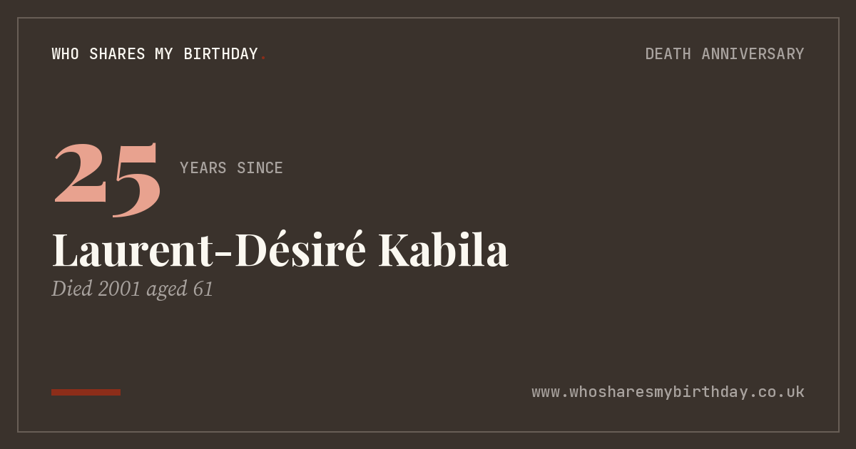 Laurent-Désiré Kabila