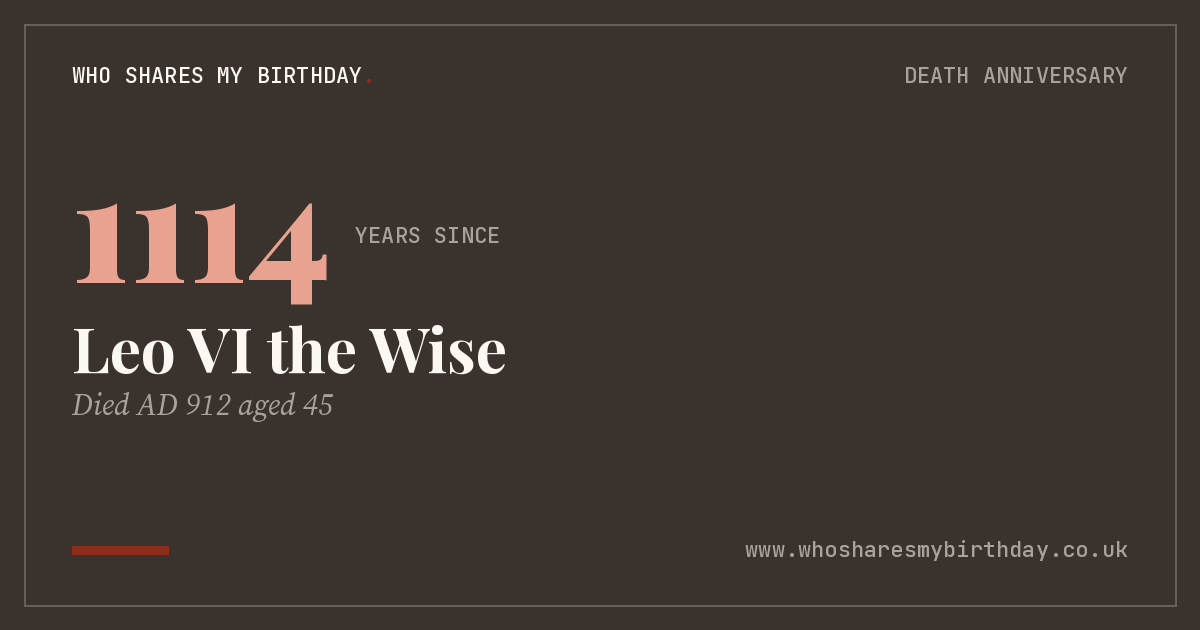 Leo VI the Wise