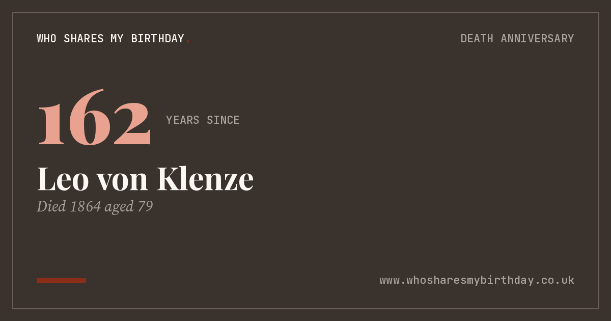 Leo von Klenze