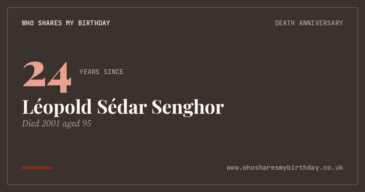 Léopold Sédar Senghor