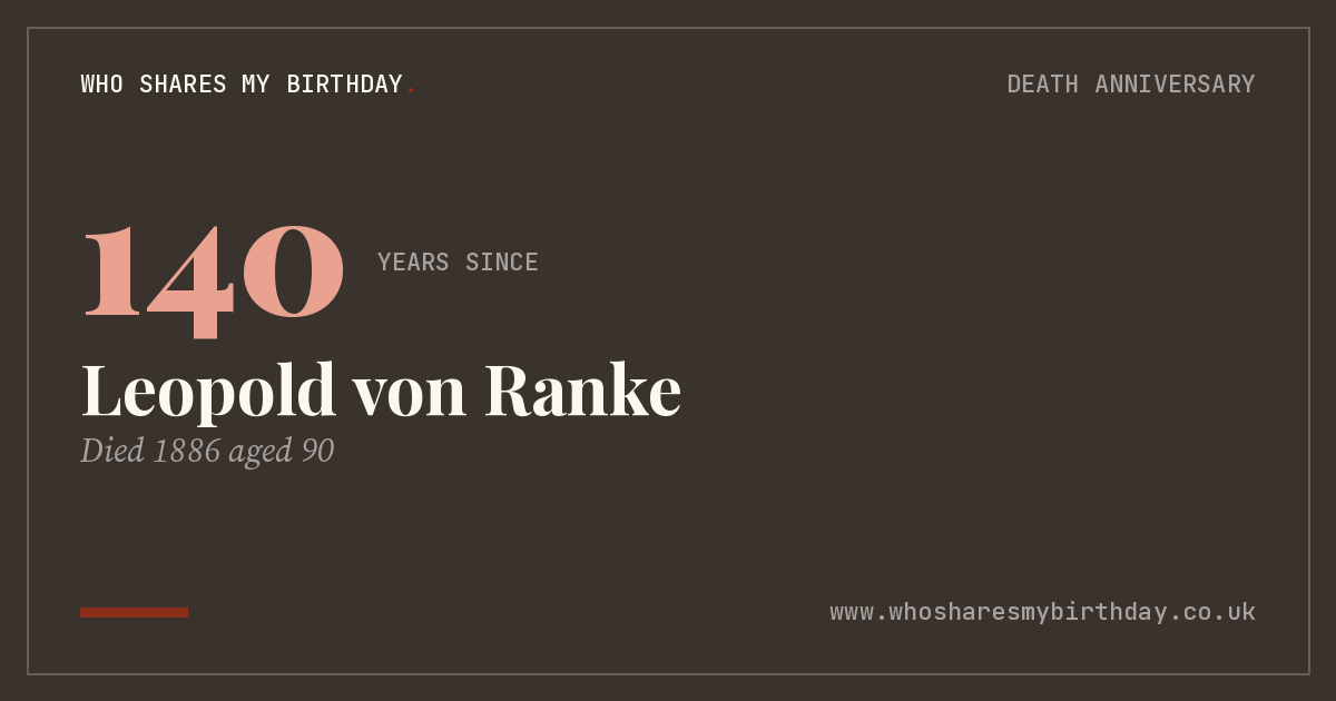 Leopold von Ranke