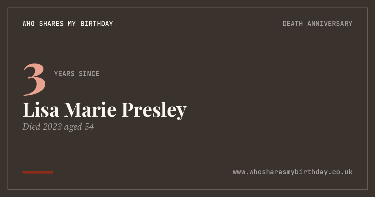 Lisa Marie Presley