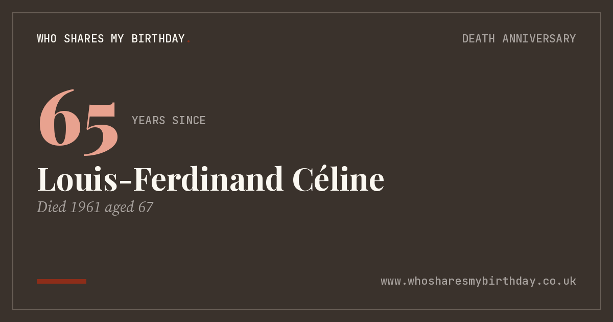 Louis-Ferdinand Céline