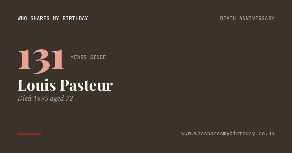 Louis Pasteur