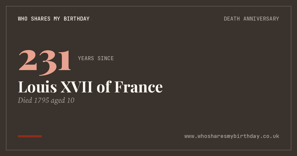 Louis XVII of France