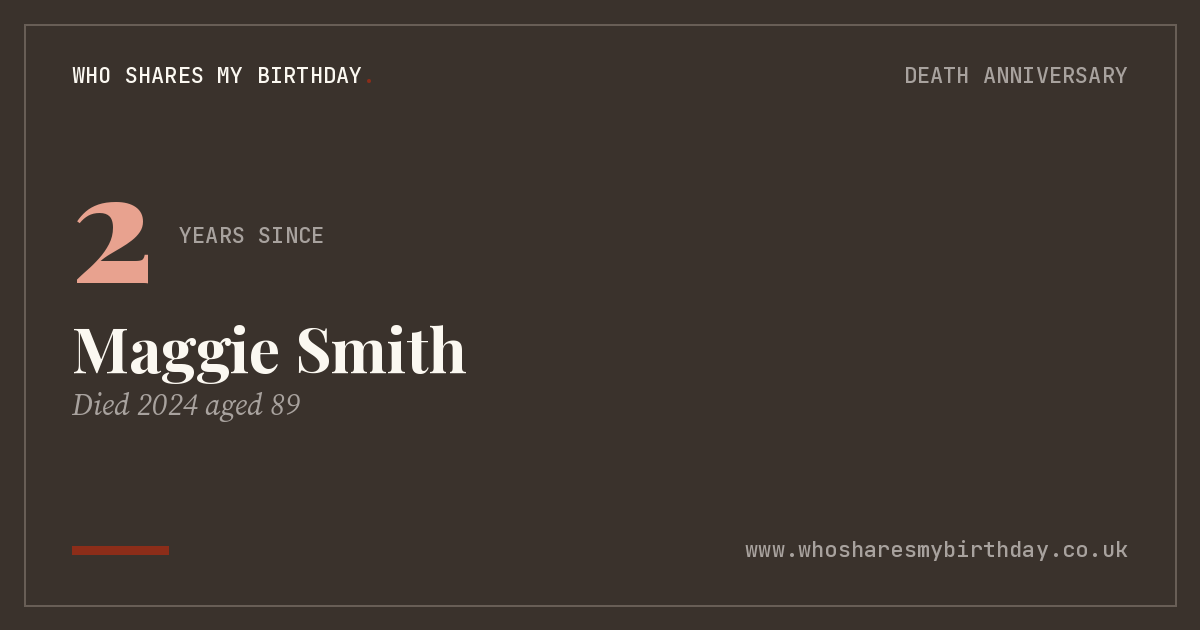 Maggie Smith
