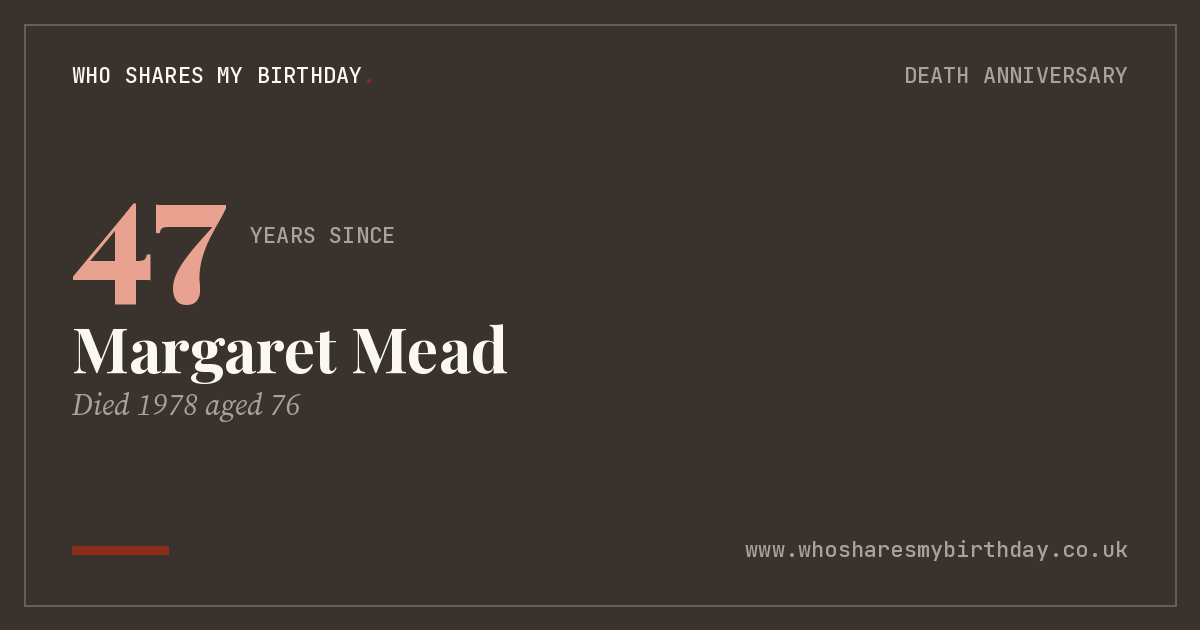 Margaret Mead