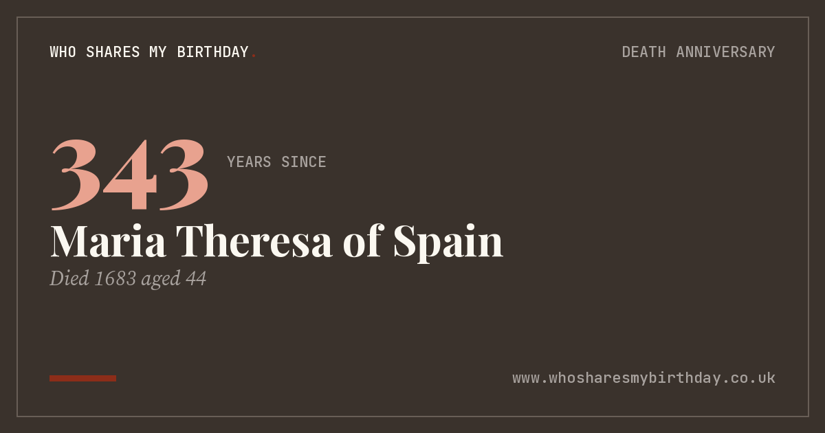 Maria Theresa of Spain