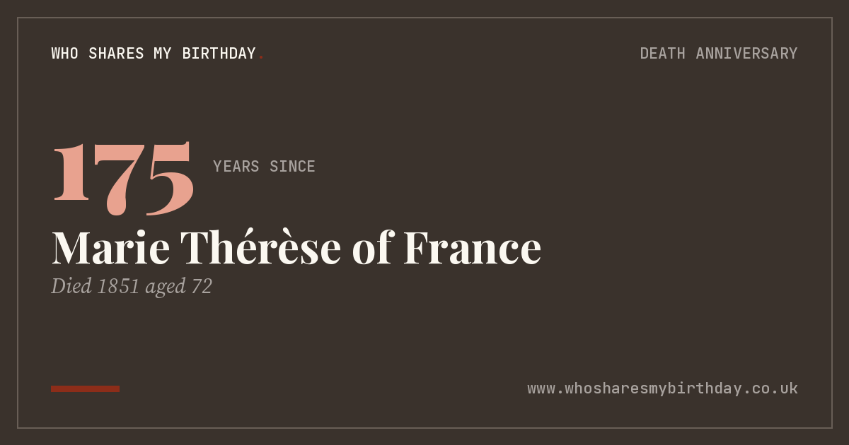 Marie Thérèse of France