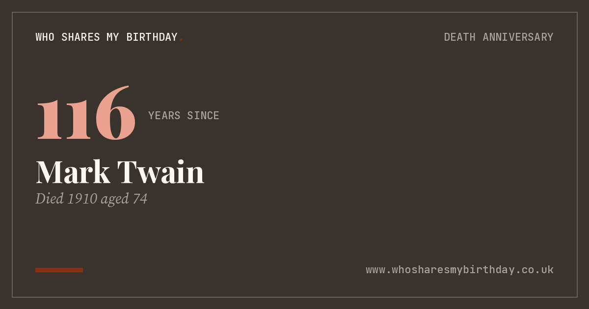 Mark Twain