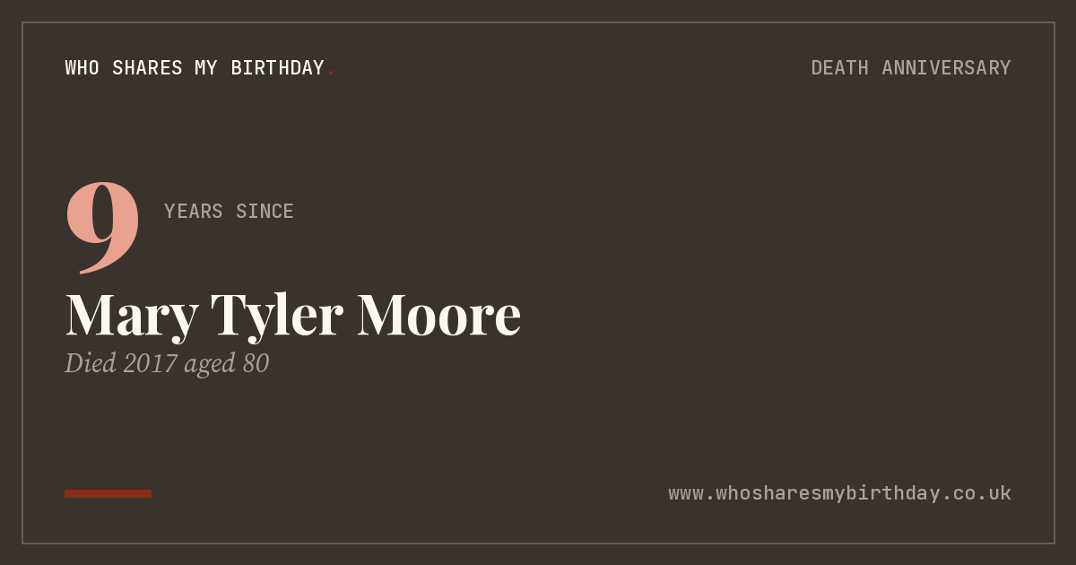 Mary Tyler Moore