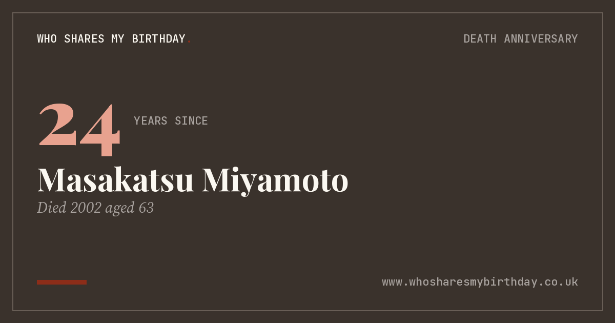 Masakatsu Miyamoto