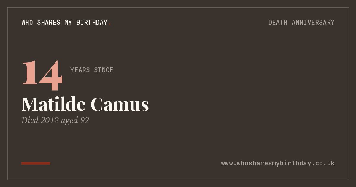 Matilde Camus