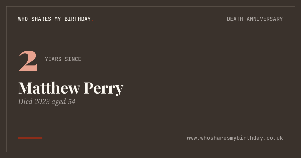 Matthew Perry