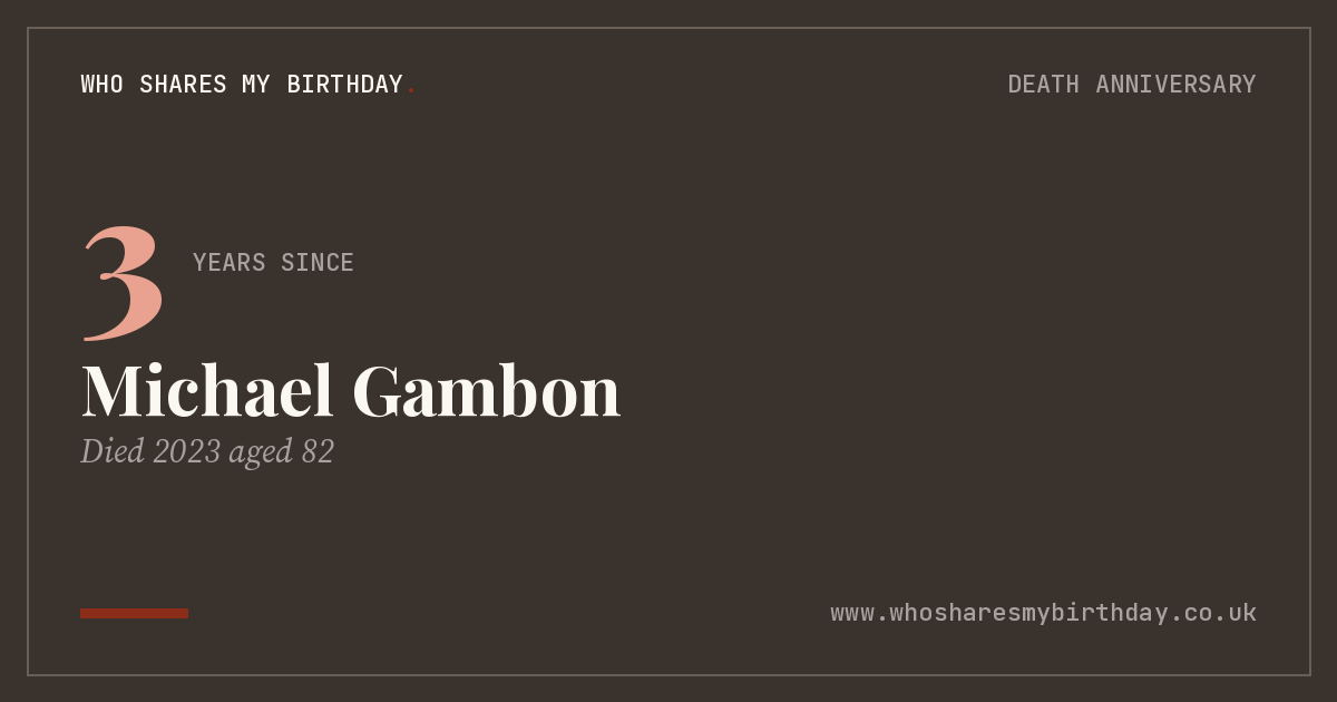 Michael Gambon