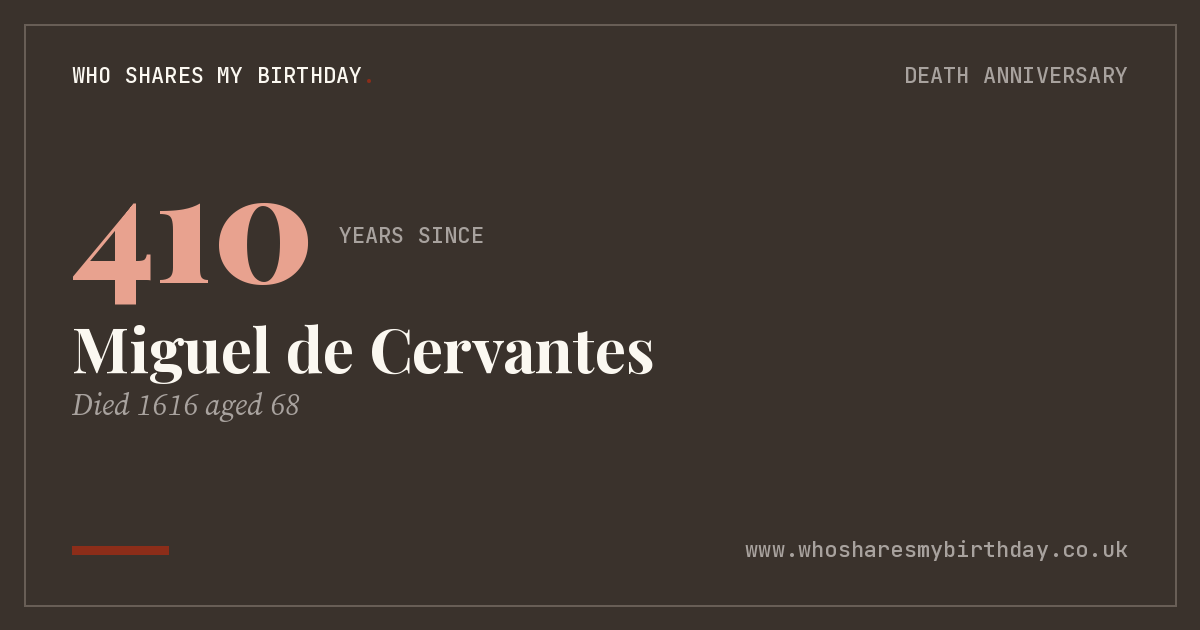 Miguel de Cervantes