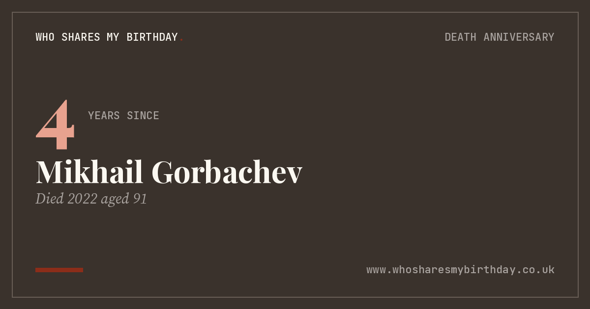 Mikhail Gorbachev