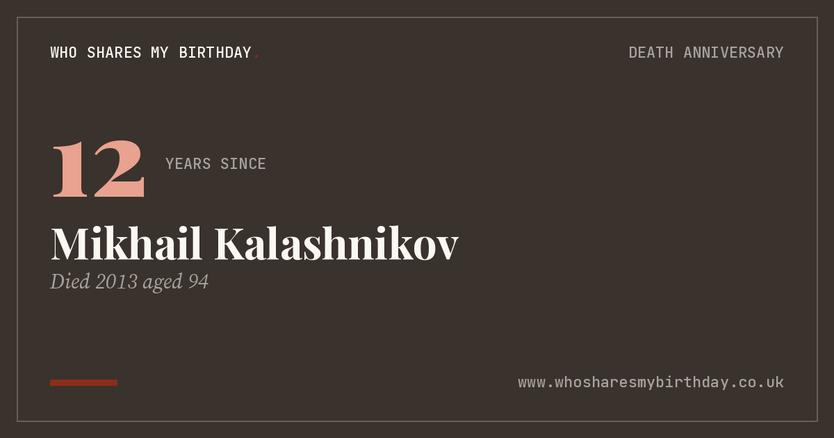 Mikhail Kalashnikov